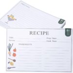 CypherX Minimalist Recipe Box – Wooden Recipe Card Box with …