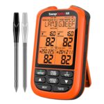 ThermoPro TempSpike 500 ft Wireless Meat Thermometer Digital…