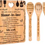 Wooden Recipe Box with Cards and Dividers – Large Rustic 4×6…