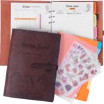 Lanpn Recipe Binder 8.5×11 3 Ring Kit, Waterproof Recipe Boo…