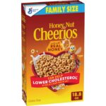 Cheerios Oat Crunch Oats ‘N Honey Breakfast Cereal, Made wit…