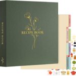 meDolove Recipe Book to Write in Your Own Recipes, Recipe Jo…